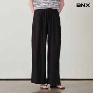 정상가:69,000원 ㅣ 데일리 허리 밴딩 와이드 롱 팬츠 (BX2PT021L0)