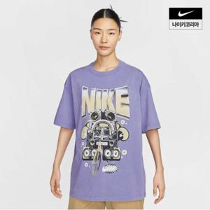 나이키 여성 오버사이즈 반팔 티셔츠 HF9692-527