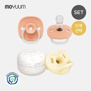 쪽쪽이 2종세트 올실리콘 마카롱+실리콘  - 단계 / 컬러 선택