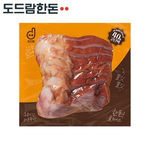 [도드람푸드] 훈제 안심 200g *5 (1kg)+훈제 족발 200g *5 (1kg)