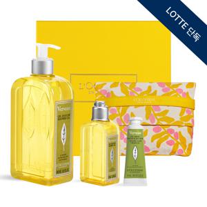 [롯데백화점](단독)(기프트) 버베나 샤워 젤 500ml 세트 (+디럭스 2종+파우치)