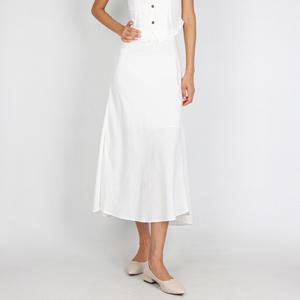 [파슨스] Banding Mermaid Linen Skirt