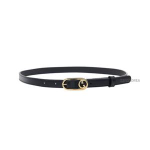FW24 여성 인터로킹 GG 벨트 760159 0YA0G 1000