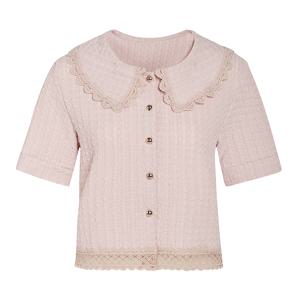 [JJ지고트]프릴 카라 디테일 블라우스GR5N0BL561