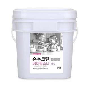 순수크린 베이킹소다 대용량 5KG 버킷타입 /다목적세정제
