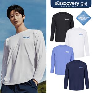 [변우석 착용] 남성 에센셜 로고 래쉬가드 2종 택1   DMSW61043-SET