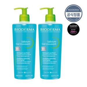 세비엄 젤 무쌍 500ml X2 (피지조절 젤 클렌저)