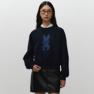 언레이블 드림 버니 그래피티 스웨트셔츠 네이비
