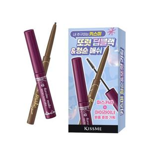 [한정기획 1&1]  마이크로 마스카라EX 본품+젤 펜슬 라이너 4호