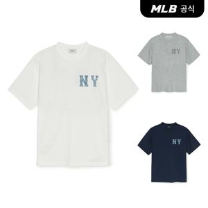 [공식]  베이직 데님라이크 쿠퍼스 오버핏 기능성 반팔 티셔츠 (3 COLOR)