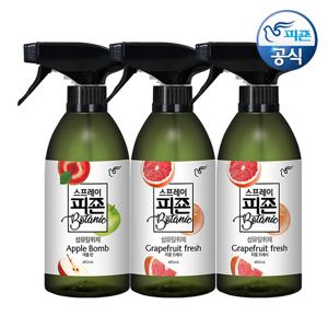 섬유탈취제 보타닉 애플밤 490ml+자몽프레시 490ml x 2개