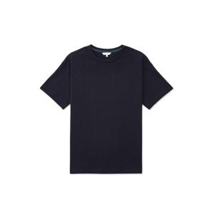 [DIEMS]네이비 고밀도 베이직 라운드 티셔츠-DCSTSNUB02