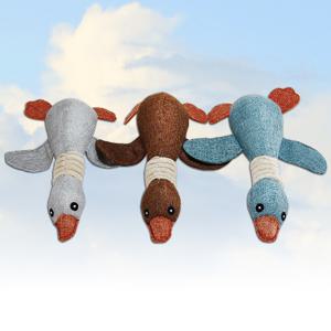 (70% 3종묶음 땡처리) 강아지 삑삑이 오리인형 장난감 블루+브라운+그레이 3개묶음세트