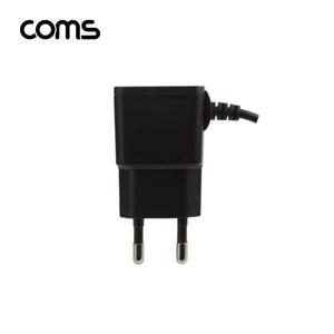 COMS) 가정용 스마트폰 5핀(1.5A) 충전기 1.2M 스마트폰충전기 휴대폰충전기 마이크로5핀