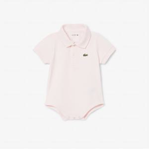 키즈 베이비 My First Lacoste 폴로 바디수트 4J8412-55G T03