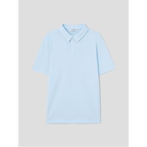 썸머 변형 크리즈 칼라넥 티셔츠  스카이 블루 (RY5442P72Q)