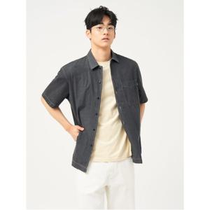 아우터형 데님 셔츠  애쉬 (BC5465C854)