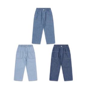MKE2DP3011 공용 베이직 에코 9부 헤지데님 팬츠