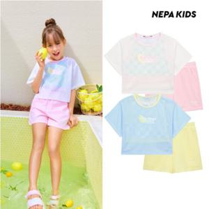 네파키즈 썬키스트 래시가드 3PCS 세트 KL43007
