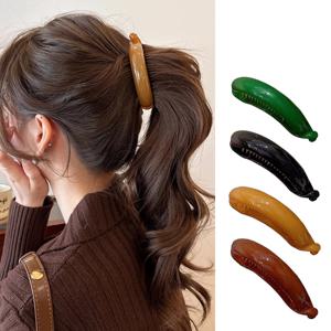 라끌 1+1 포니테일 바나나핀 집게 머리핀 A253