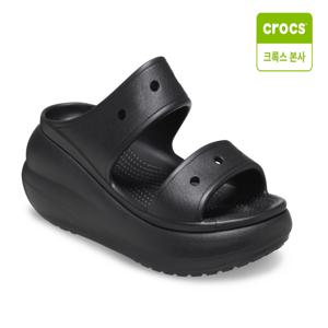 [크록스 본사]크러쉬 샌들 블랙 207670-001 남여공용샌들