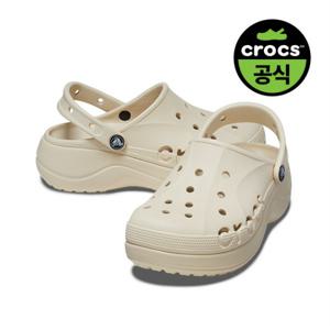 크록스공식 여성 BAYA PLATFORM CLOG WWT (25SWCL208186)