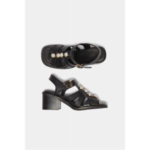 [정상가 378,000원] 펄 샌들(black)_DG2AM25028BLK