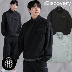 디스커버리 가격인하 남성/여성 공용 경량 오버핏 아노락자켓 DXWJ75043