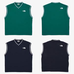 노스페이스 화이트라벨 아이스런 브이 슬리브리스 NT7VQ01