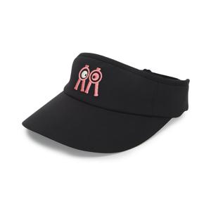 롤링롤라이 Lady 바이저 블랙 골프 모자