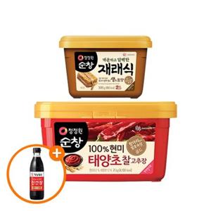 찰고추장2kg+재래식생된장500g+(증)진간장500ml