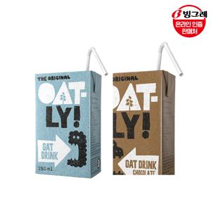 오틀리 귀리우유 250ml 18개 (오리지널 9개+초코9개)
