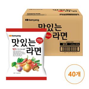 식품] 맛있는라면 115g x 40개(1박스)