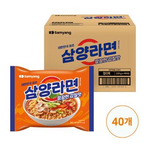 식품] 라면 120g x 40개(1박스)