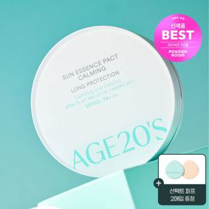 [에이지투웨니스] 선 에센스 팩트 카밍 롱프로텍션 (SPF50+ PA++++)