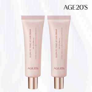 [에이지투웨니스] 글로우핏 톤업 선크림 X 2개 (SPF50+ PA++++)