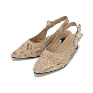 [25SS] [백화점전용] 이자벨 니트 슬링백 4cm FLS1F1SG307