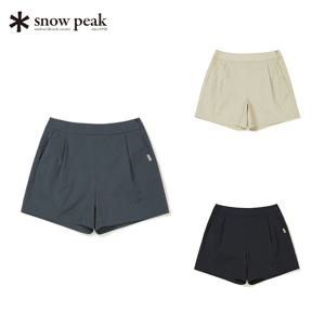 스노우피크 루트 우먼스 핀턱 쇼츠 S23MWRHP67