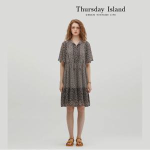 [Thursday Island] 믹스 패턴 미니 원피스(T234MOP304W)