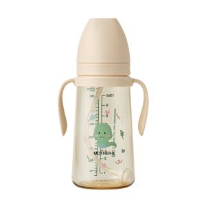 베이직 PPSU 뱀뱀 빨대컵 300ml_크림