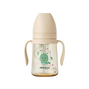 베이직 PPSU 뱀뱀 빨대컵 200ml_크림
