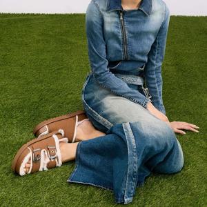 찰스앤키스 한나 퍼리 더블스트랩 샌들 CK1-70381079-1