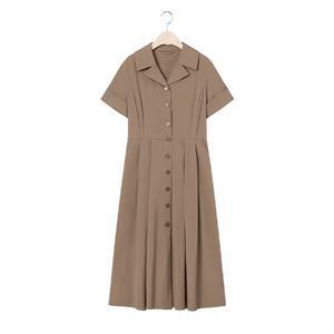 [CJ단독][최초가 89,900원]벨리아 하프소매 플레어 원피스