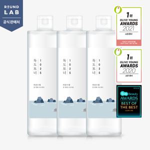 [CJ단독]  1025 독도토너 대용량 500ml 3개세트