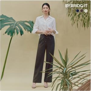 (25SS) 린넨 블렌디드 스트링 팬츠 3종
