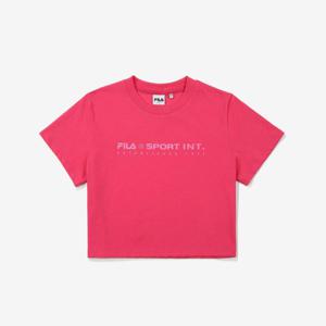 휠라 인터내셔널 크롭 티셔츠 FS2RSF2172F_HPK
