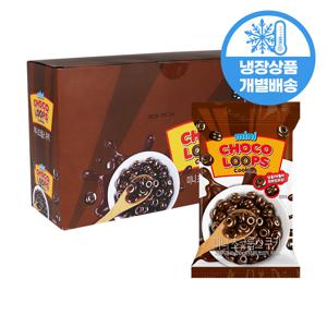 미니 초코룹스 밀크초콜릿 초코링 40g x 12개 (냉장)