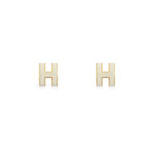 귀걸이 미니팝아슈 POP-H MINI 화이트+골드