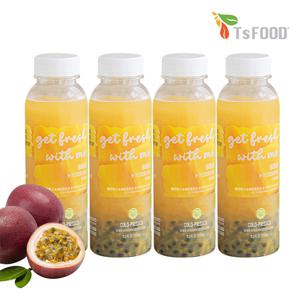 TS FOOD 겟프레시 얼린 냉동 망고&패션후르츠 주스 330ml 4병