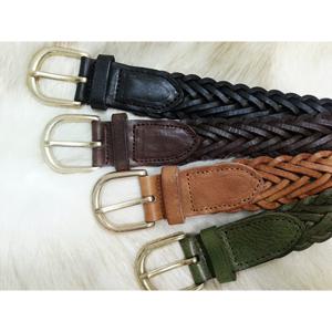 [브리치]  / 카일 꽈배기 가죽 벨트 30 mm / 정장